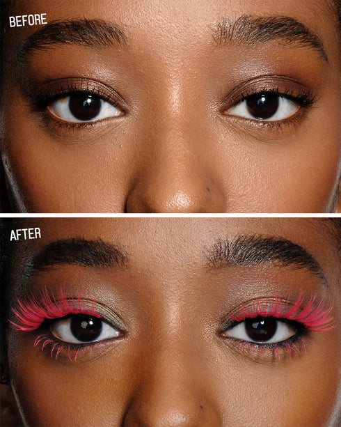 False Advertising - Faux Colored Lashes